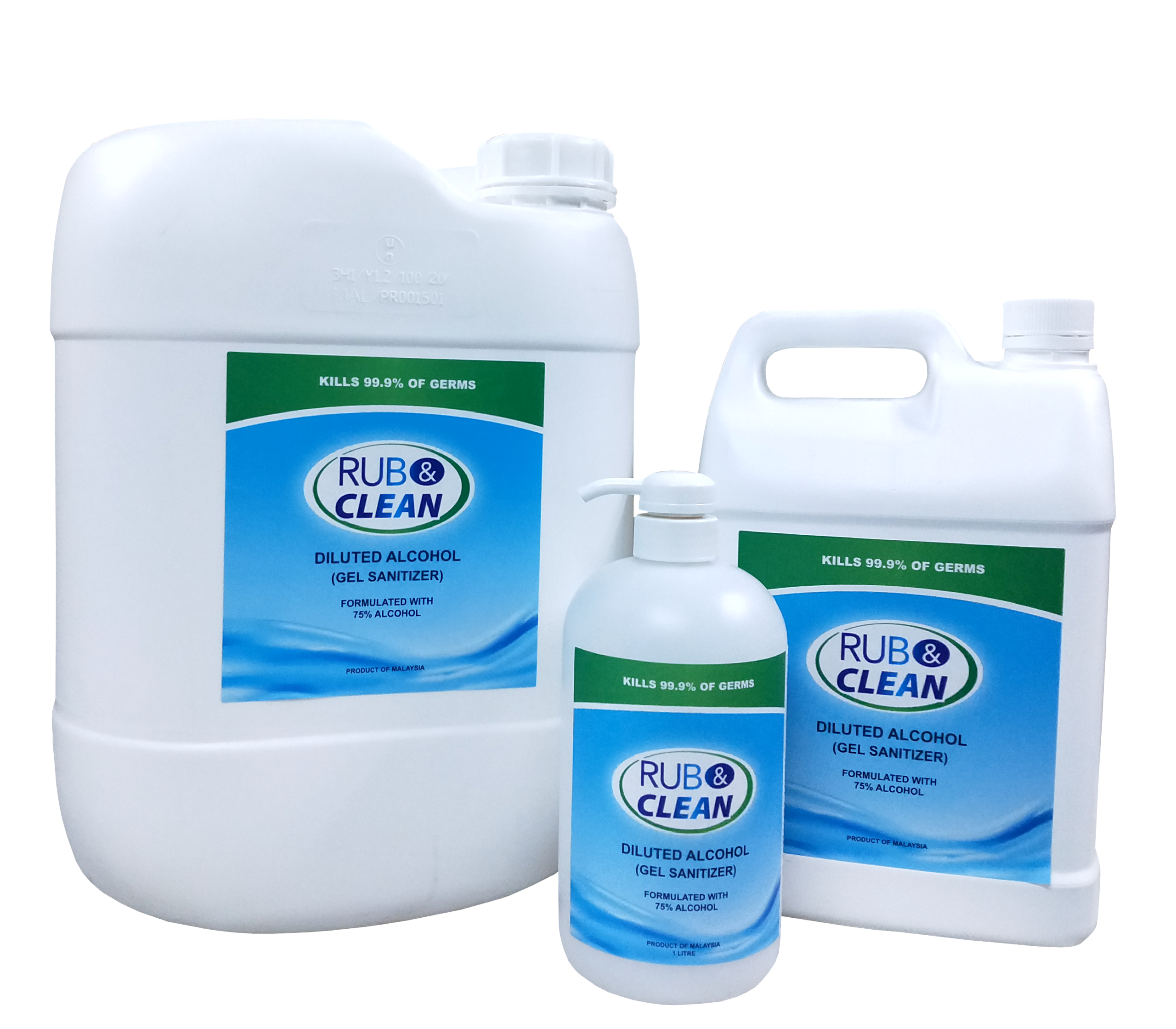 DILUTED ALCOHOL (GEL SANITIZER)